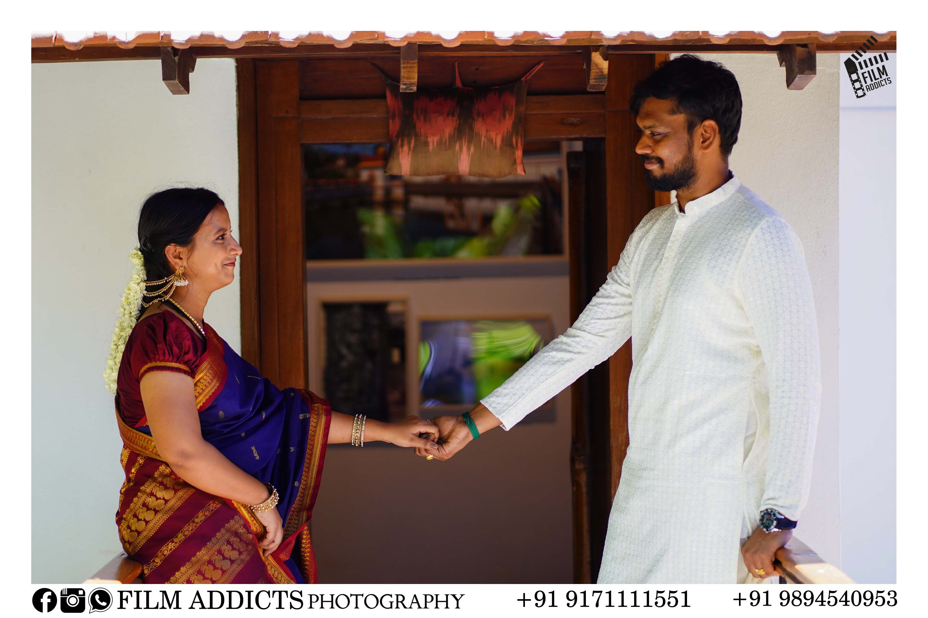 Dindigul weddings, best wedding photographers Dindigul, FilmAddicts Photography, Tamil Nadu weddings, candid wedding photography, cinematic wedding film, couple photography, wedding shoot Dindigul.