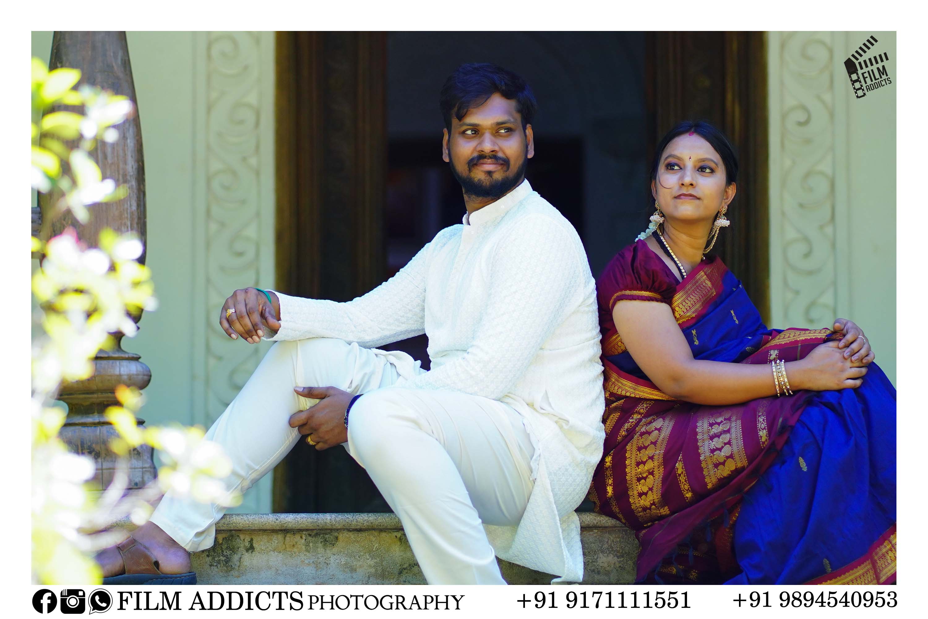 Dindigul weddings, best wedding photographers Dindigul, FilmAddicts Photography, Tamil Nadu weddings, candid wedding photography, cinematic wedding film, couple photography, wedding shoot Dindigul.